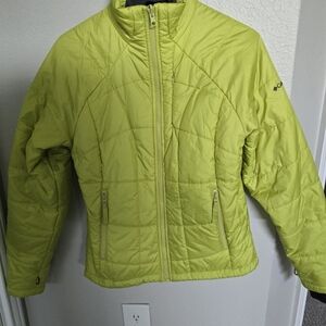 Columbia Bright Green Jacket